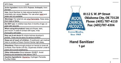 1 Gal Label   Moon Chemical